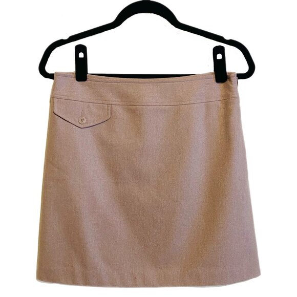 Banana Republic A-Line Tan Skirt Size 2 - Picture 1 of 5